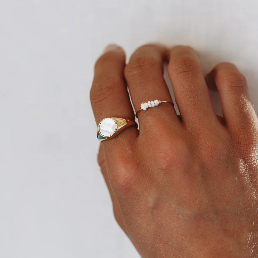 Magnolia Pearl Ring