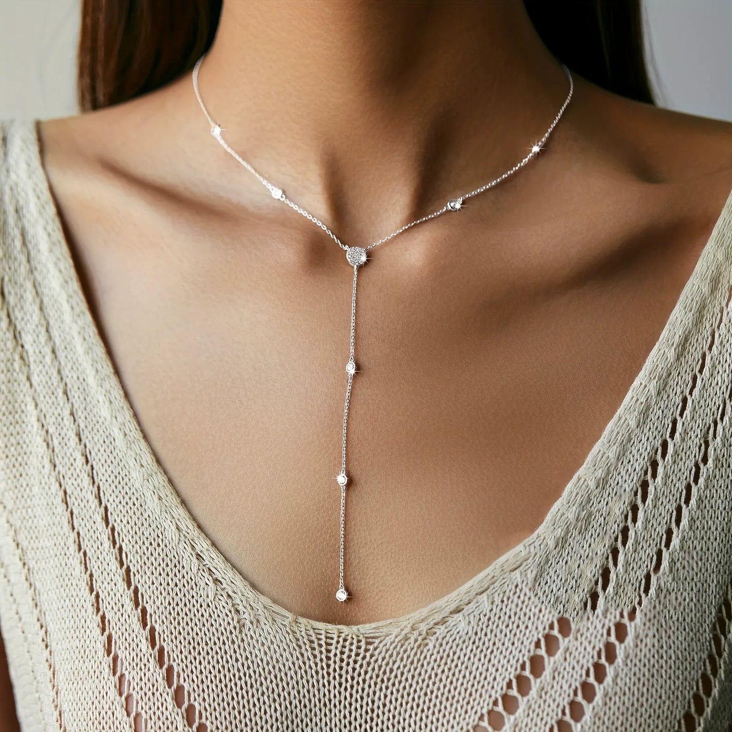 Elodie Y-Chain Necklace - Joie d’Or