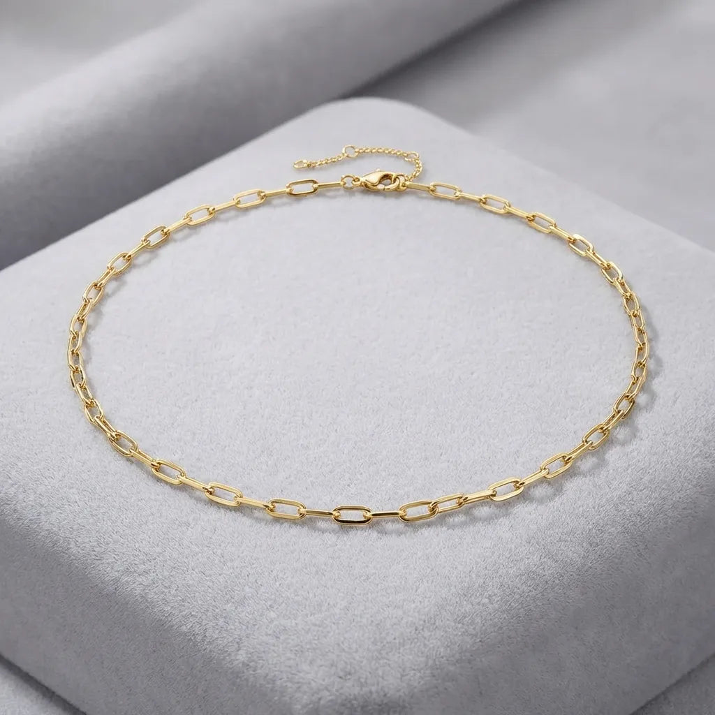Nadia Paperclip Chain Necklace - Joie d’Or