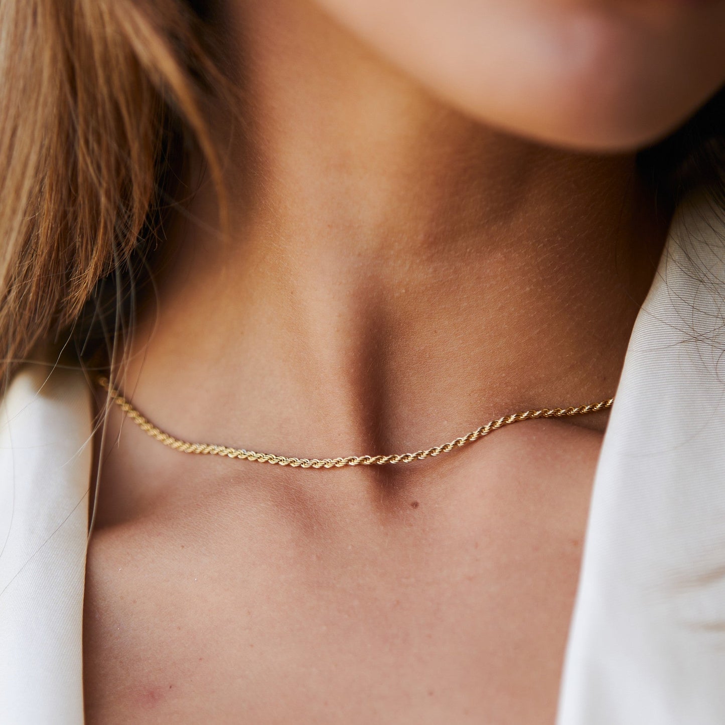 Calla Rope Necklace