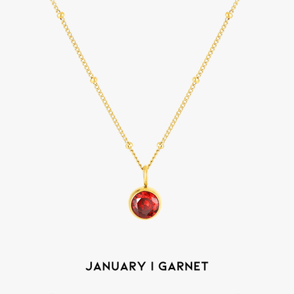 Amelia Birthstone Necklace