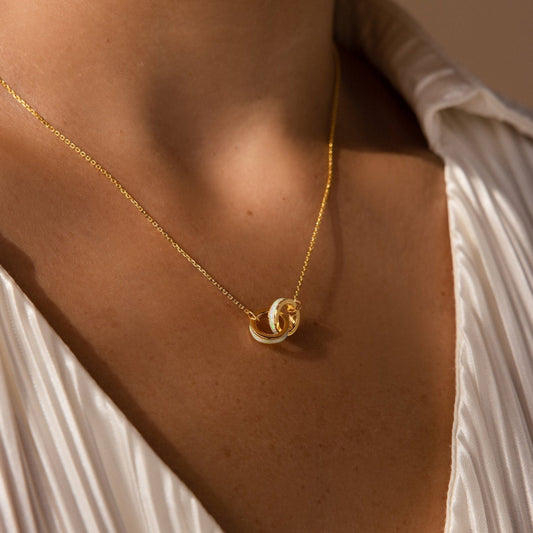 Aurora Interlock Necklace