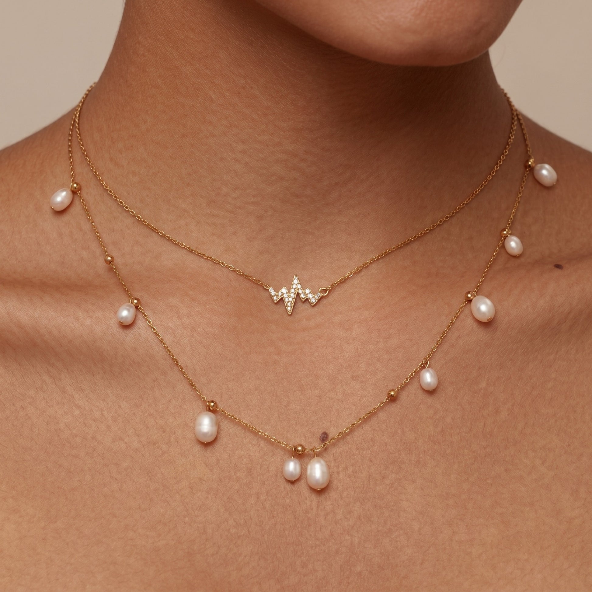Giulia Pearl Cascade Necklace - Joie d’Or