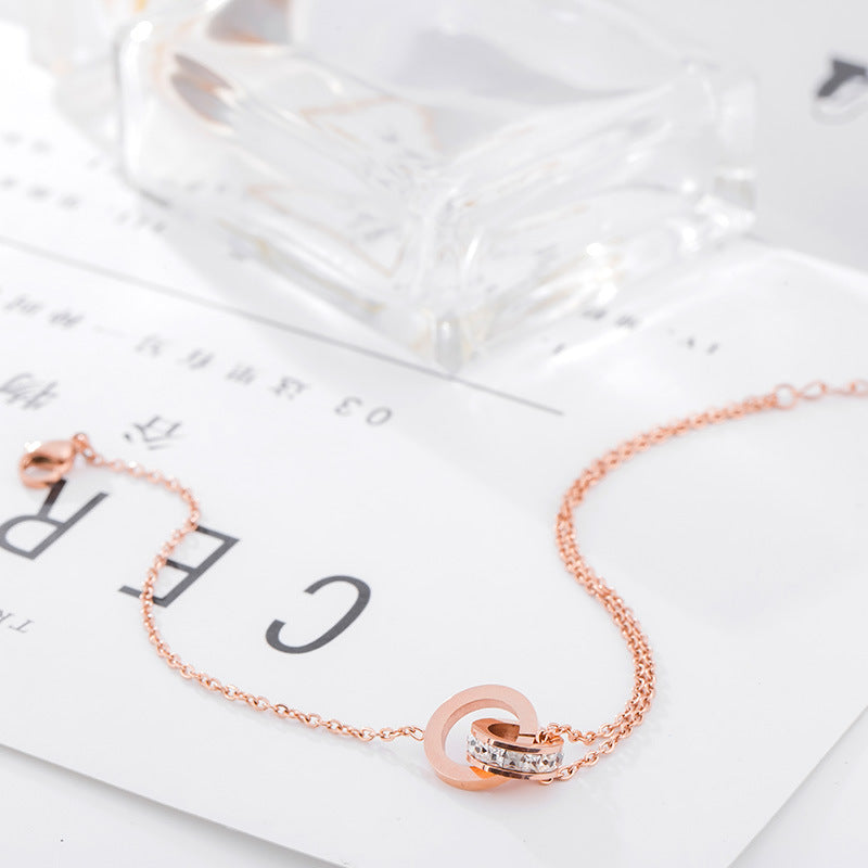 Ramona Crystal Anklet