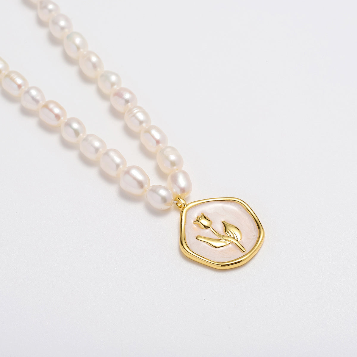 Rose Gold Pendant Necklace