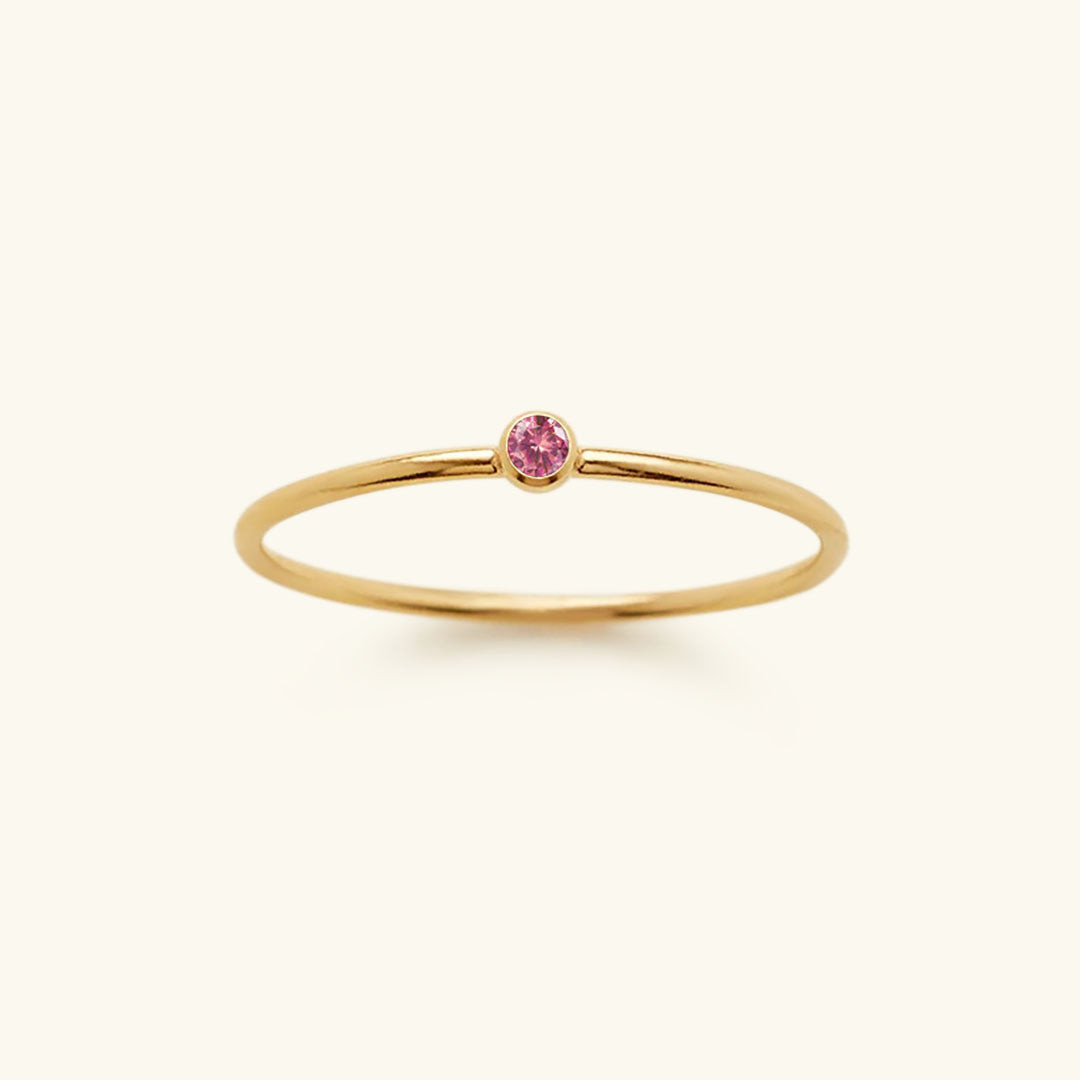 Amelia Birthstone Ring