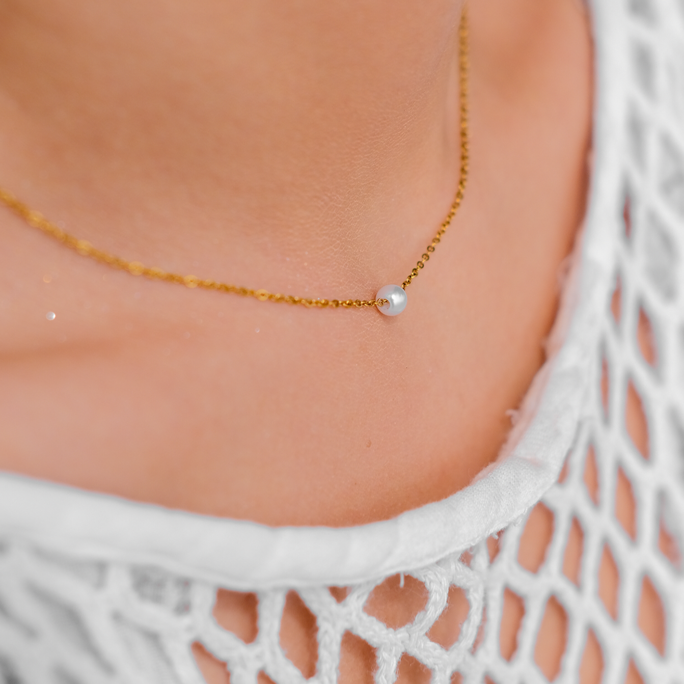 Marianne Pearl Necklace