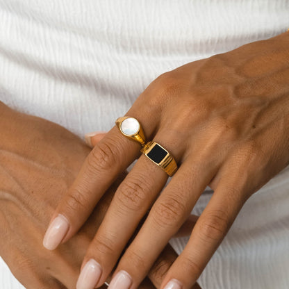 Mother Of Pearl Ring