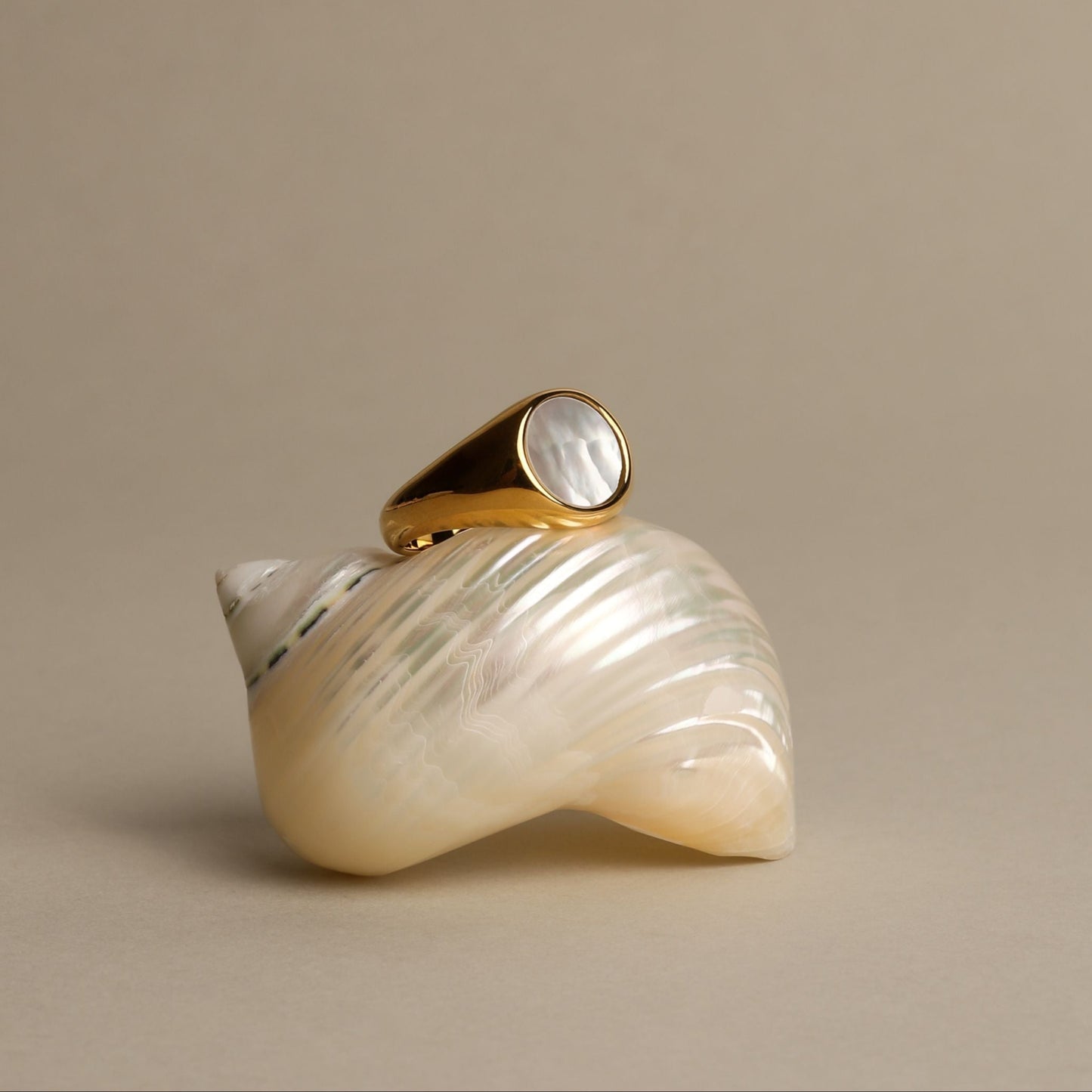 Mother Of Pearl Ring