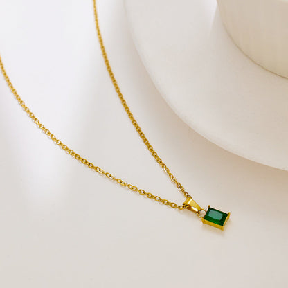 Jasmine Green Necklace