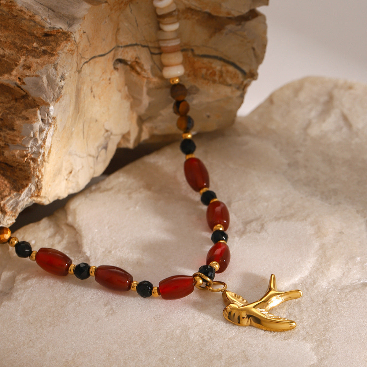 Sparrow Beads Necklace