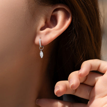 Luna Pavé Drop Earrings