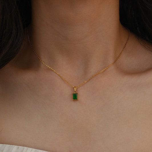 Jasmine Green Necklace