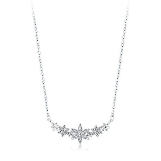 Camille Floral Sparkle Necklace