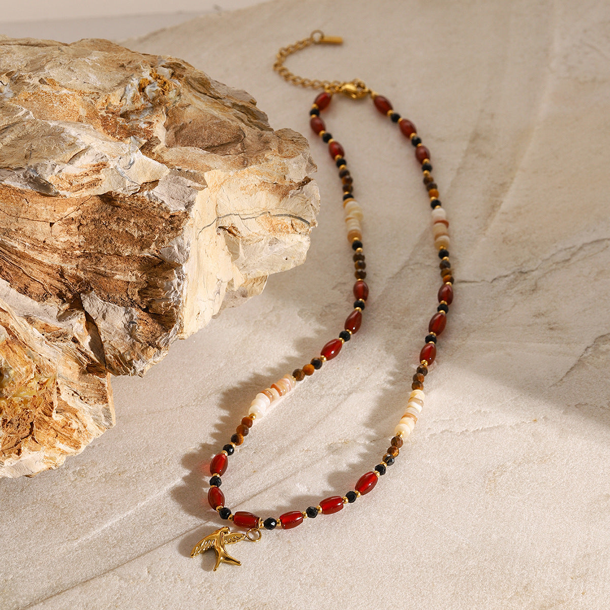 Sparrow Beads Necklace