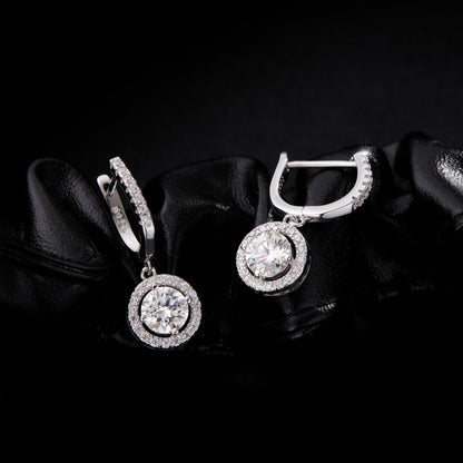 Sophie Pavé Circle Earrings