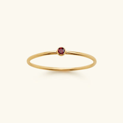 Amelia Birthstone Ring