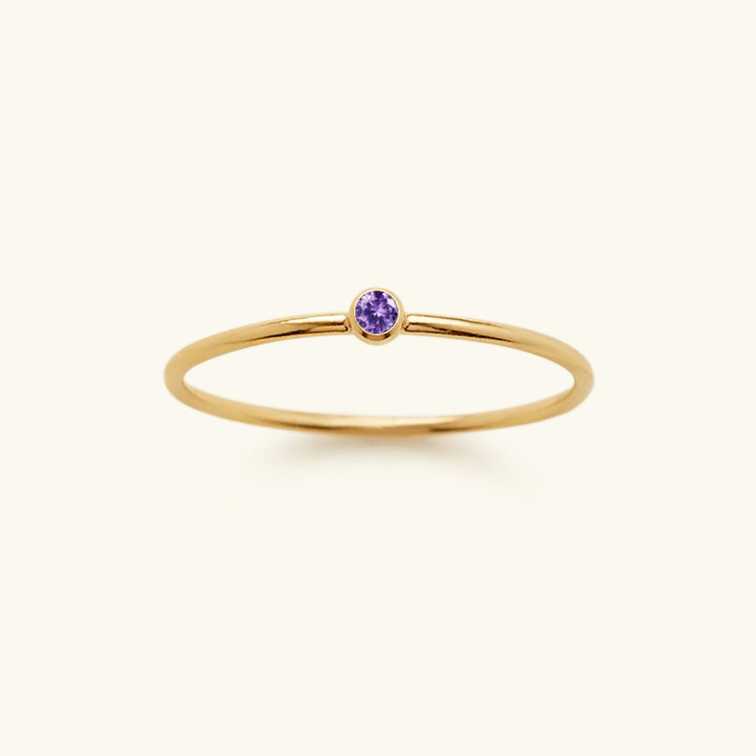 Amelia Birthstone Ring
