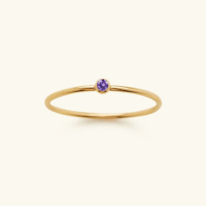 Amelia Birthstone Ring