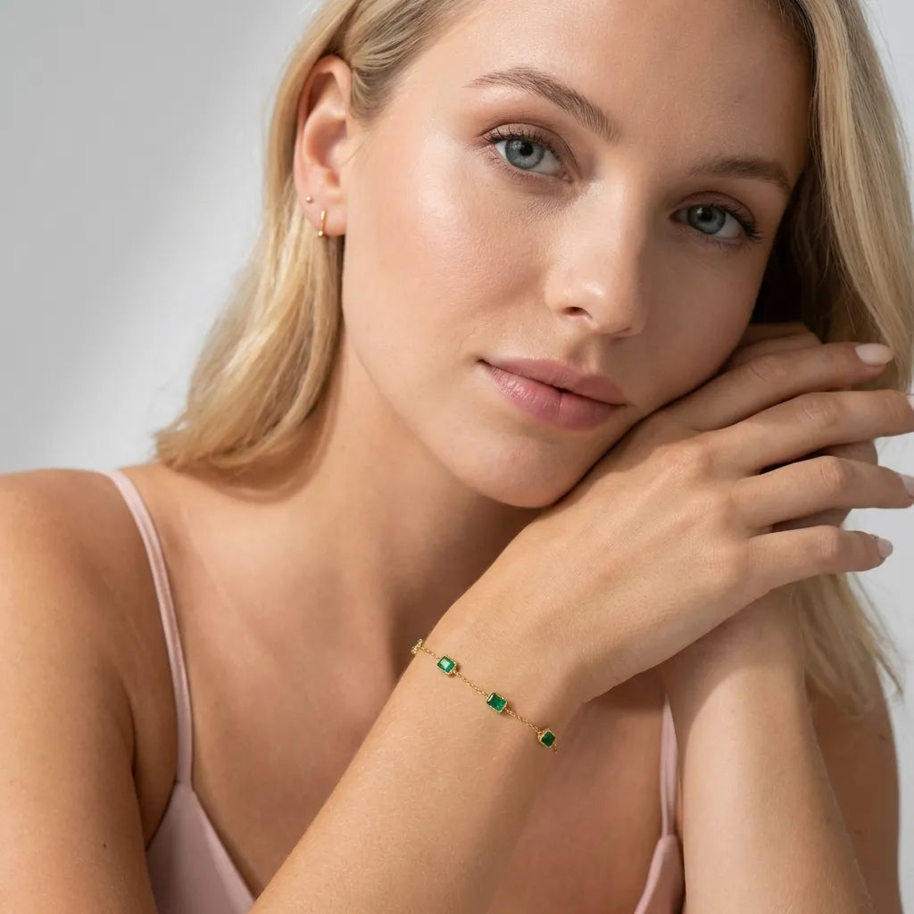 Francia Green Bracelet - Joie d’Or