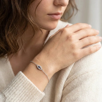 Chloé Evil Eye Bracelet - Joie d’Or