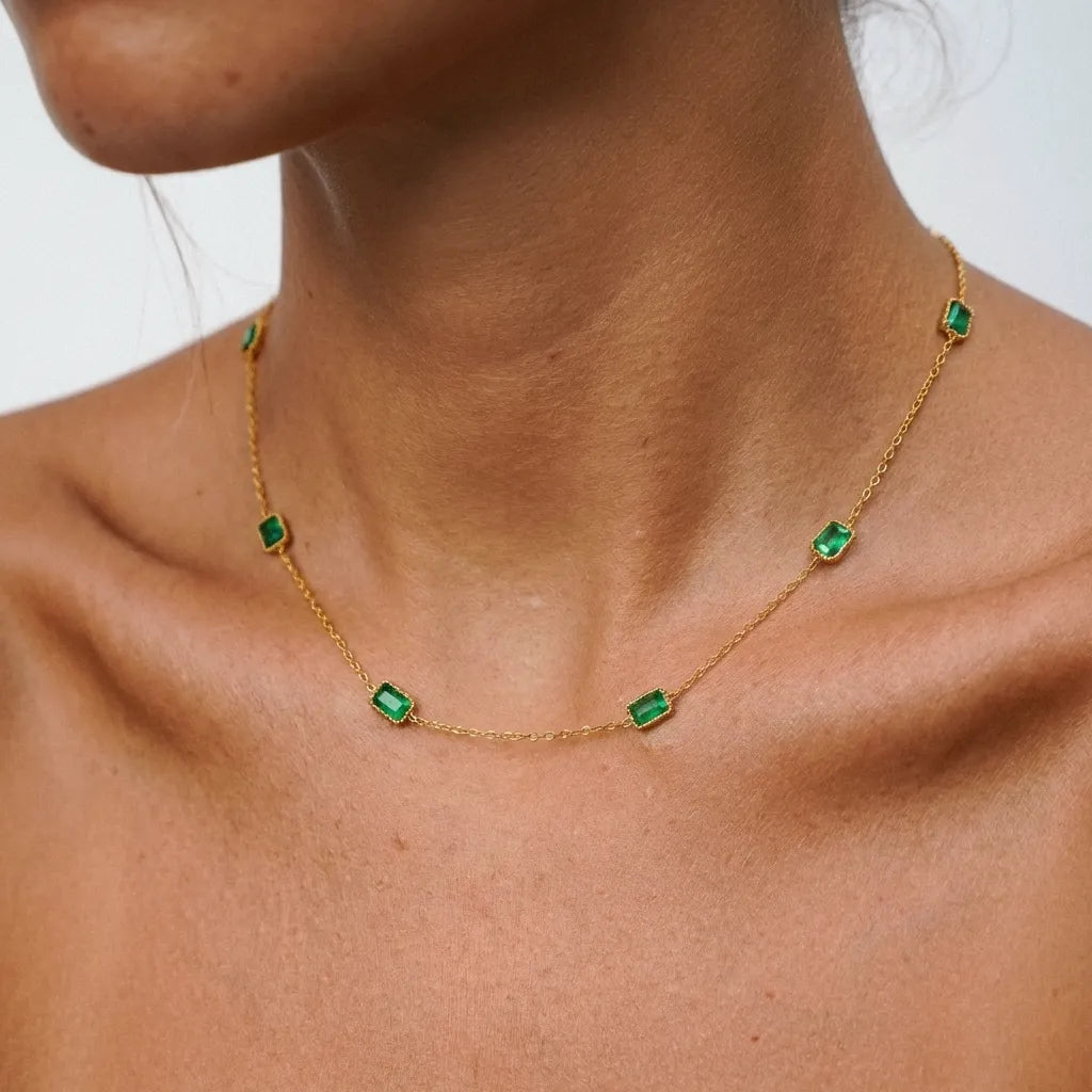 Francia Green Necklace - Joie d’Or