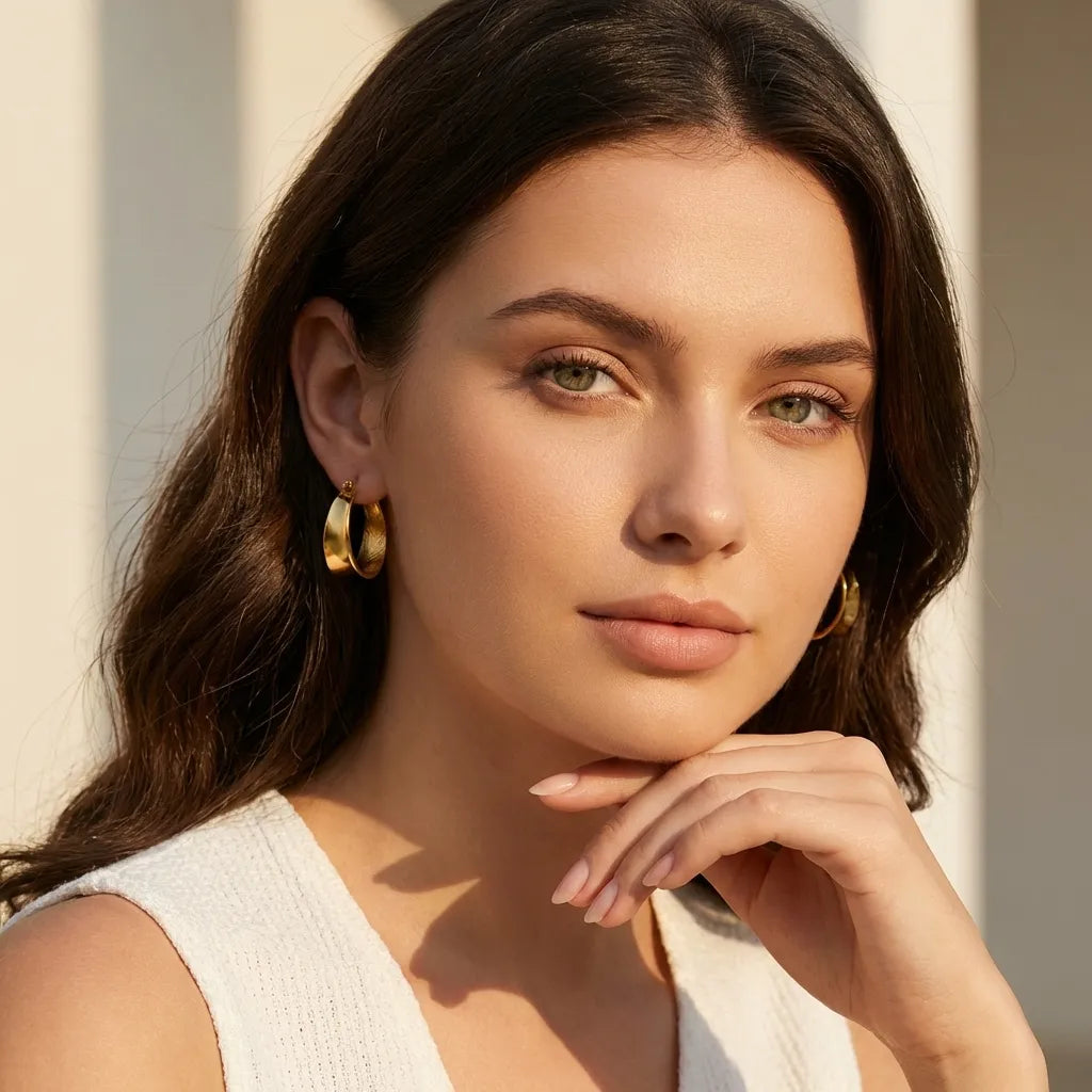 Lyla Hoop Earrings - Joie d’Or