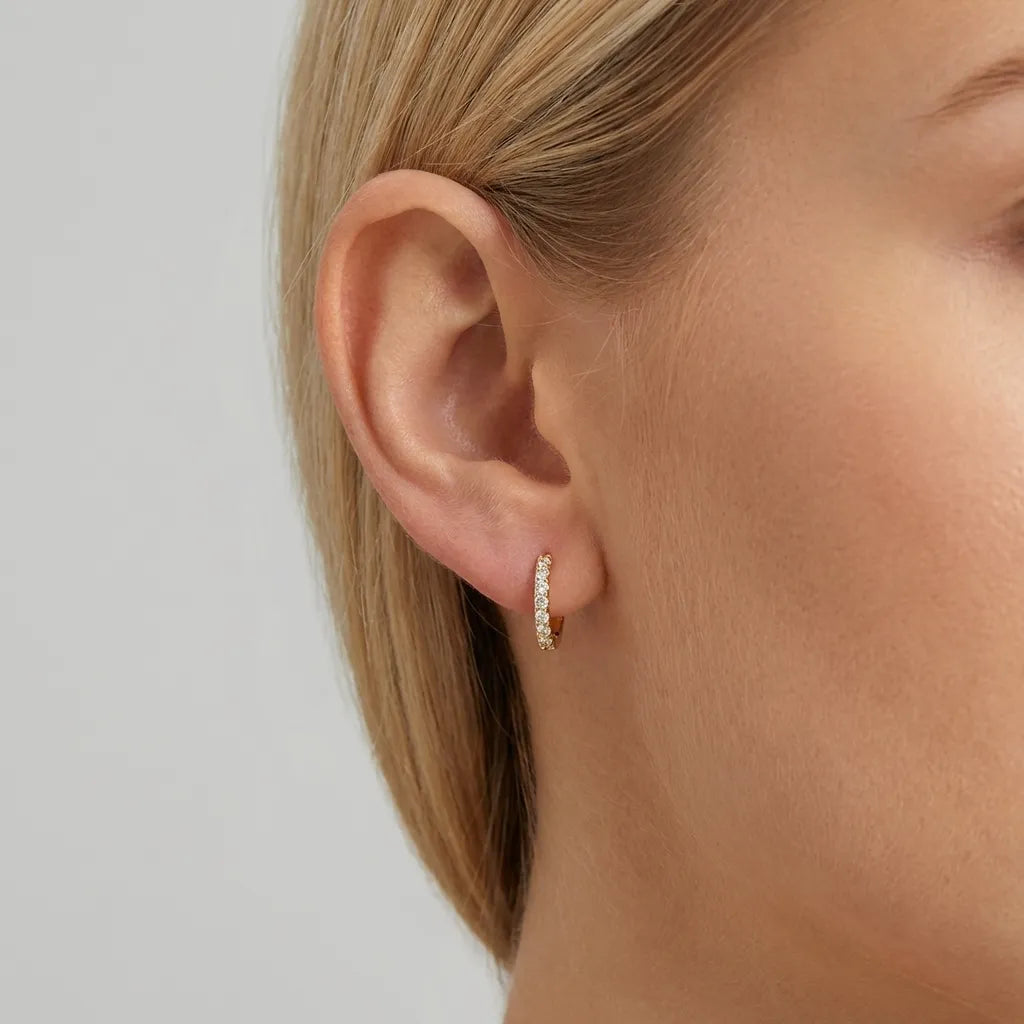 Alexandria Huggie Earrings - Joie d’Or