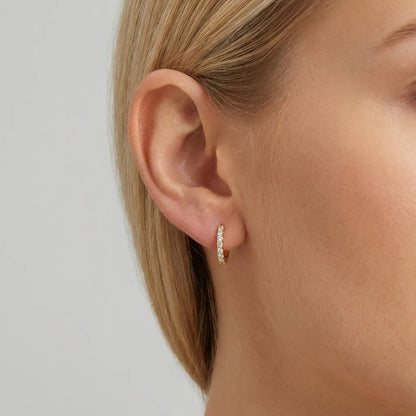 Alexandria Huggie Earrings - Joie d’Or