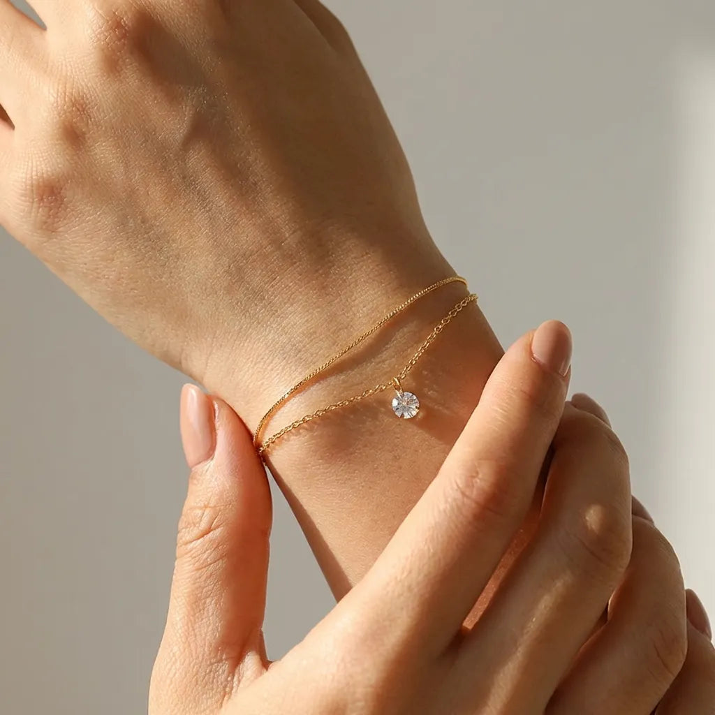 Lora Dainty Bracelet - Joie d’Or