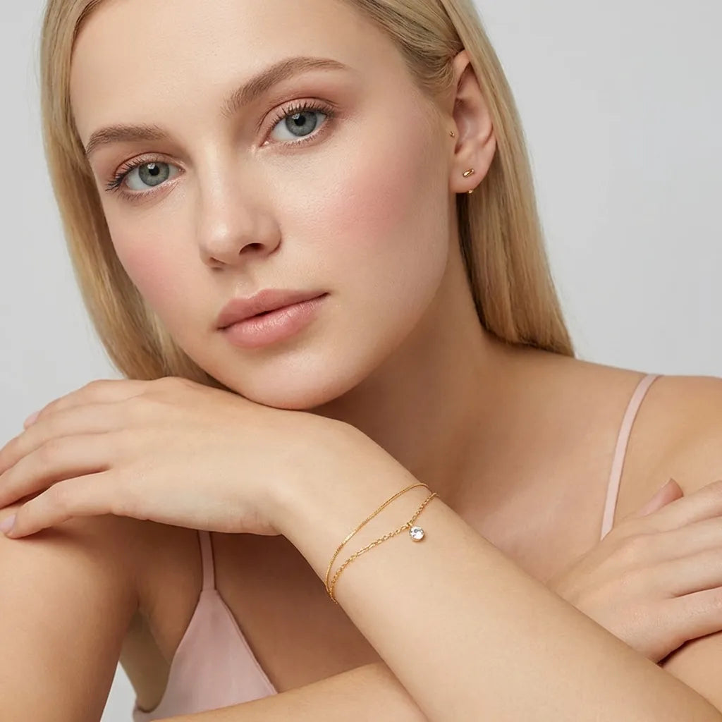 Lora Dainty Bracelet - Joie d’Or