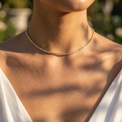 Sophie Lumière Tennis Choker - Joie d’Or