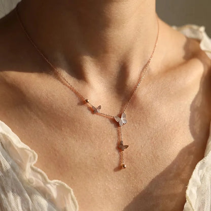 Bella Butterfly Necklace - Joie d’Or