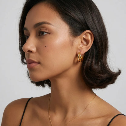 Emily Wave Earrings - Joie d’Or