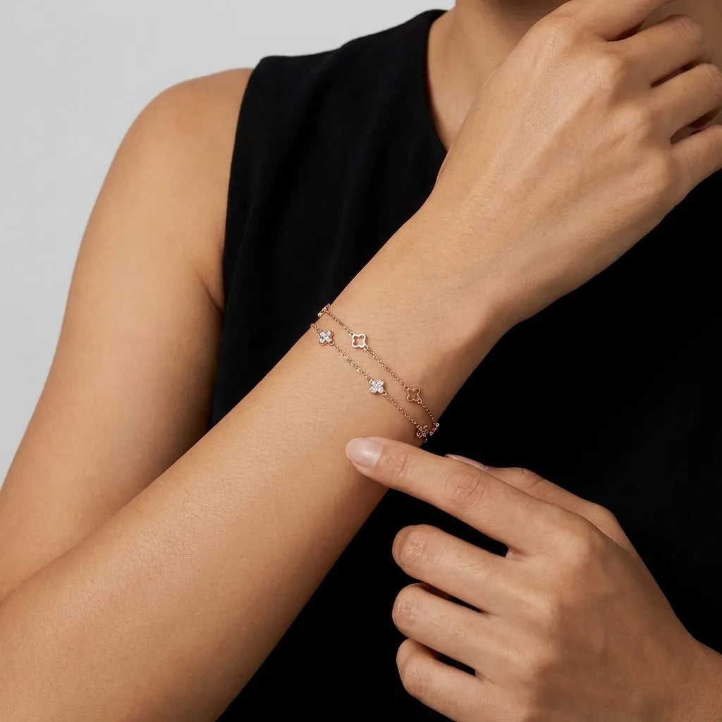 Ariana Clover Bracelet - Joie d’Or