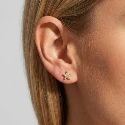 Camille Star Stud Earrings - Joie d’Or