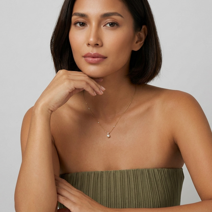 Amélie Classic Pearl Pendant - Joie d’Or
