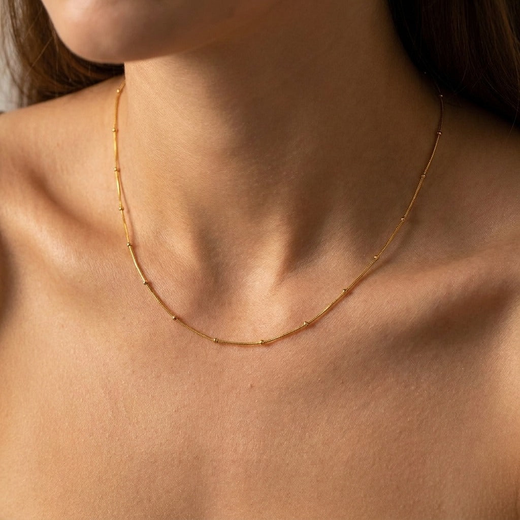 Elise Dainty Gold Necklace - Joie d’Or