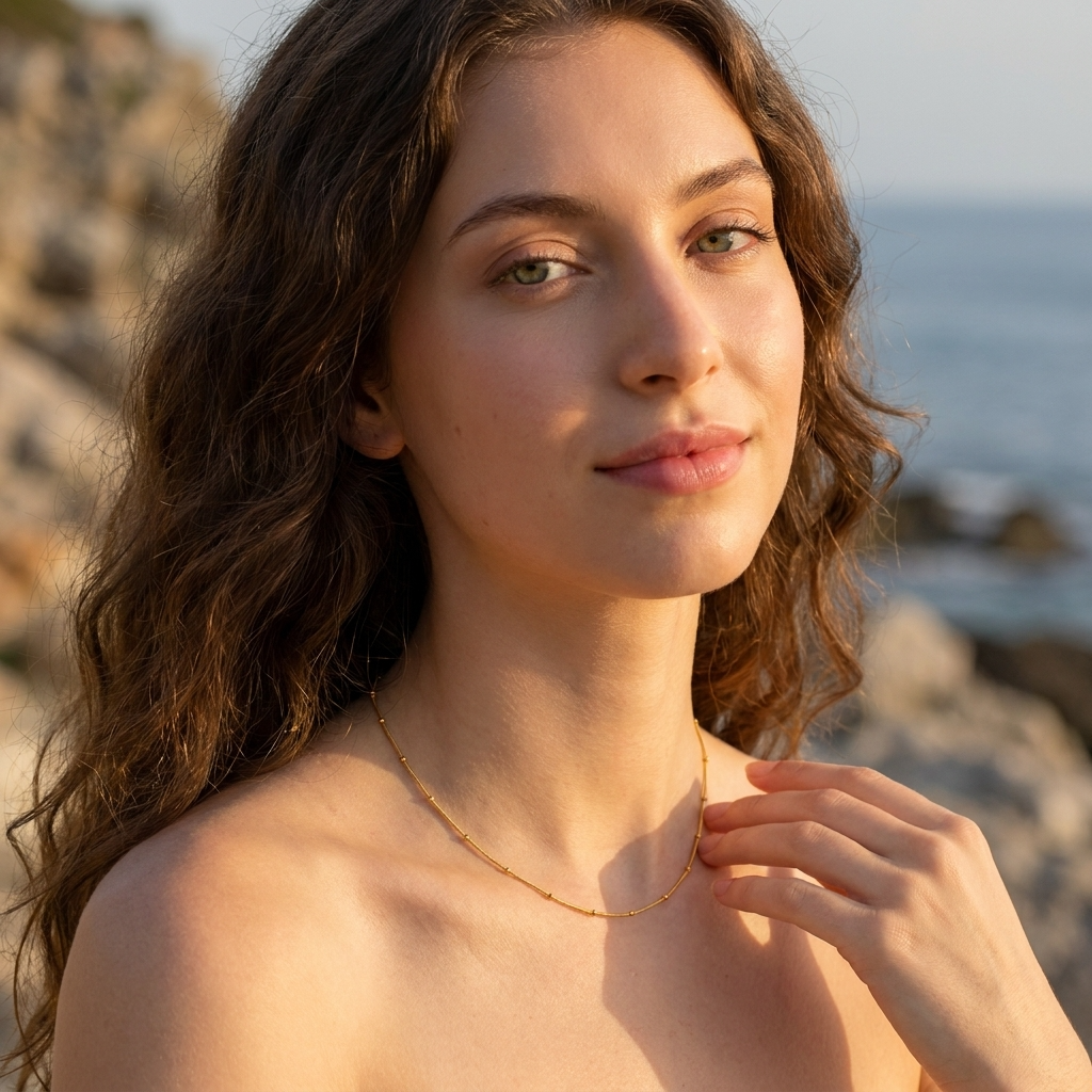 Elise Dainty Gold Necklace - Joie d’Or
