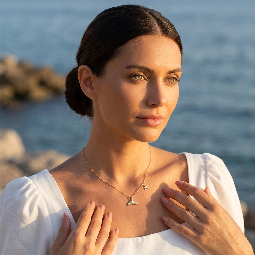 Selene Ocean Spirit Necklace - Joie d’Or