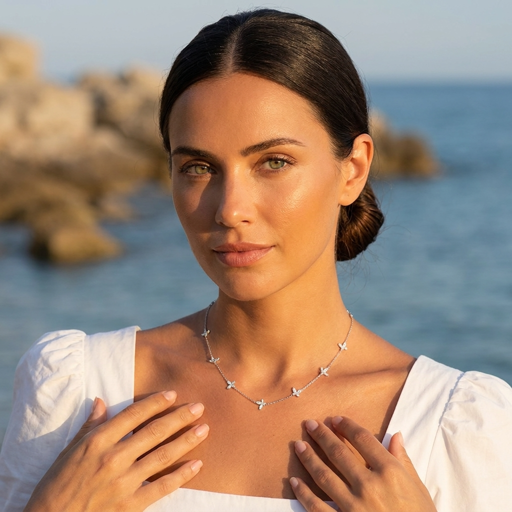 Élodie Butterfly Necklace - Joie d’Or