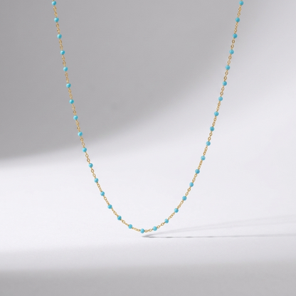 Capri Turquoise Chain Necklace - Joie d’Or