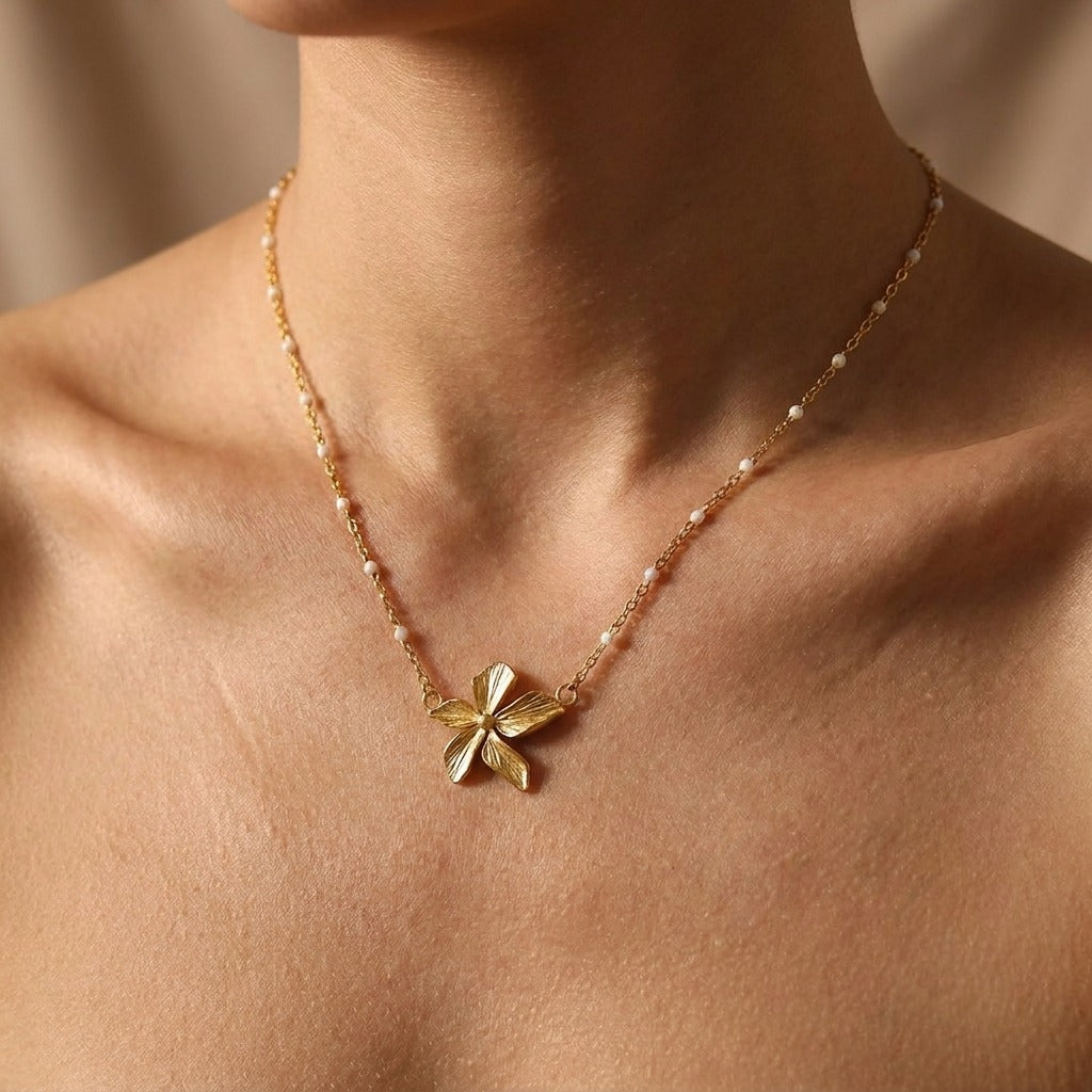 Flora Bead Necklace - Joie d’Or