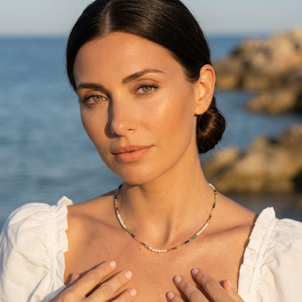Sienna Rainbow Beaded Necklace - Joie d’Or