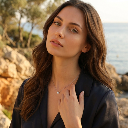Olivia Escouade Halo Necklace - Joie d’Or