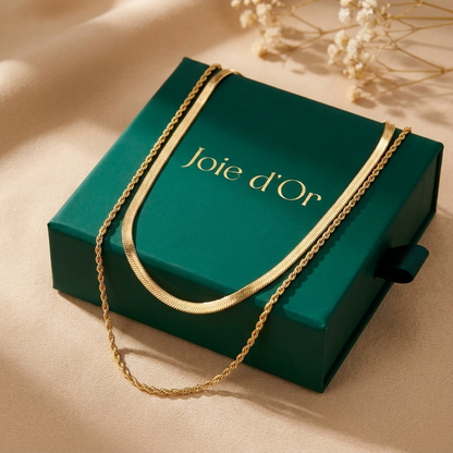 Vida Double Necklace - Joie d’Or