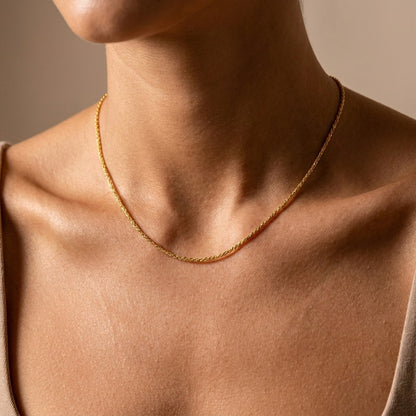 Abigail Gold Chain Necklace - Joie d’Or
