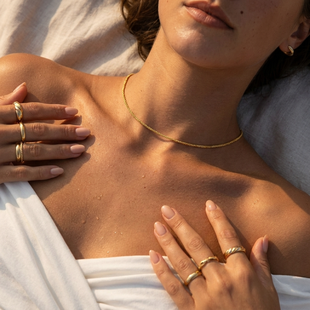 Abigail Gold Chain Necklace - Joie d’Or