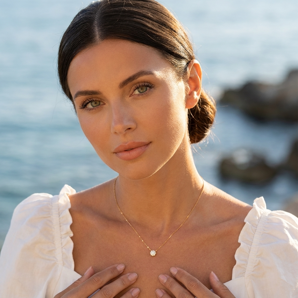 Elisa Sun Necklace - Joie d’Or