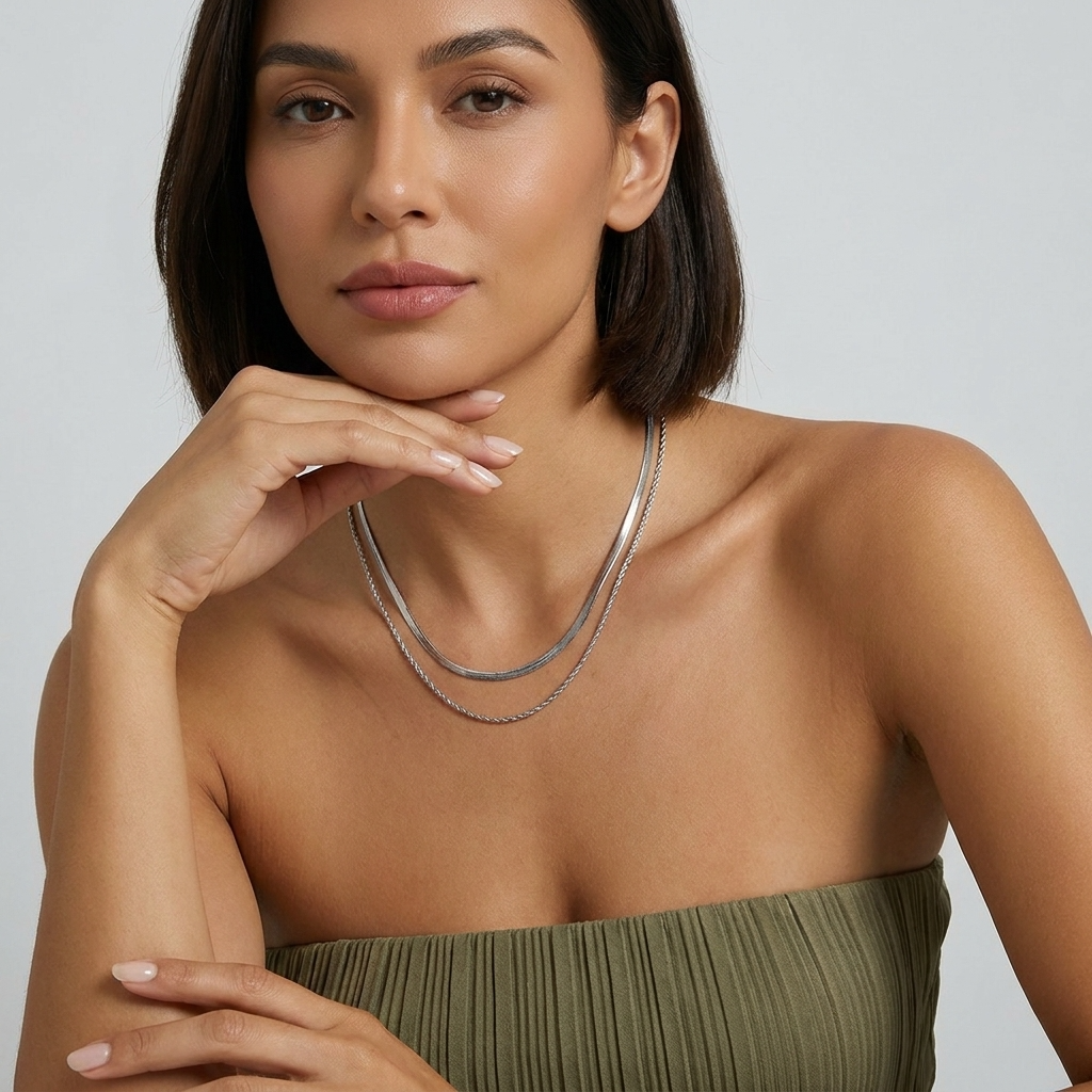 Hailey Layered Necklace - Joie d’Or